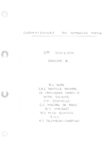 compte rendu saison 81-82