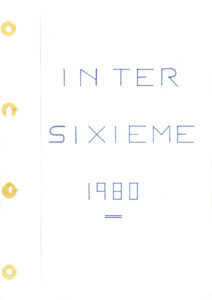 compte rendu saison 80-81